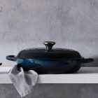 Cast Iron Signature Shallow CasseroleNuit image number 1